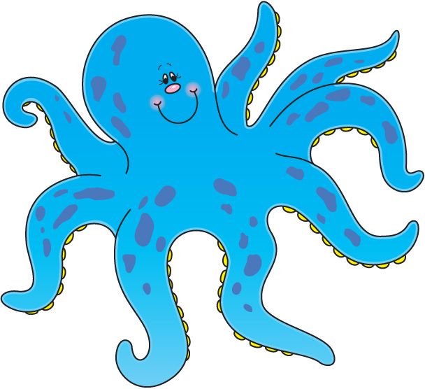 Octopus clip art.