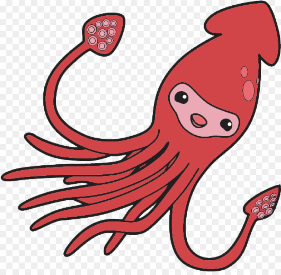 Octopus cartoon.