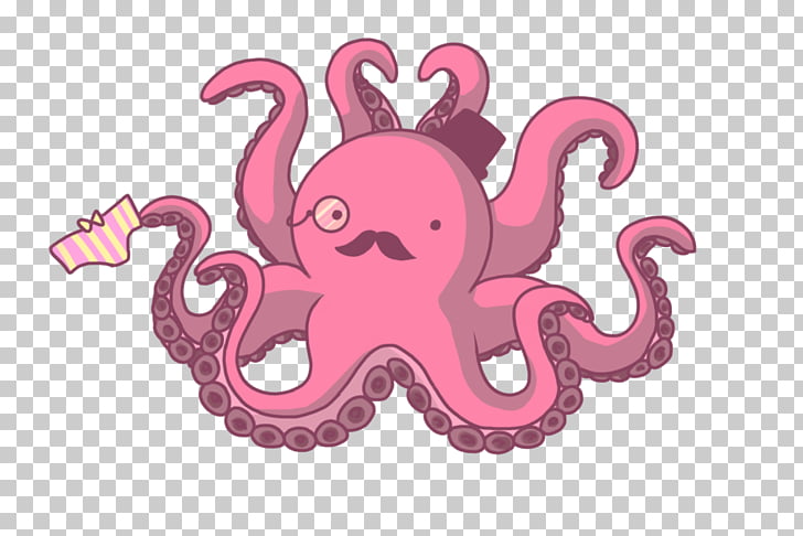 Octopus Squid Cephalopod Drawing Tentacle, gentleman PNG