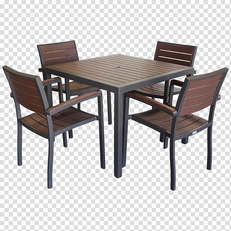 Table Chair Bench Garden furniture, dining table transparent