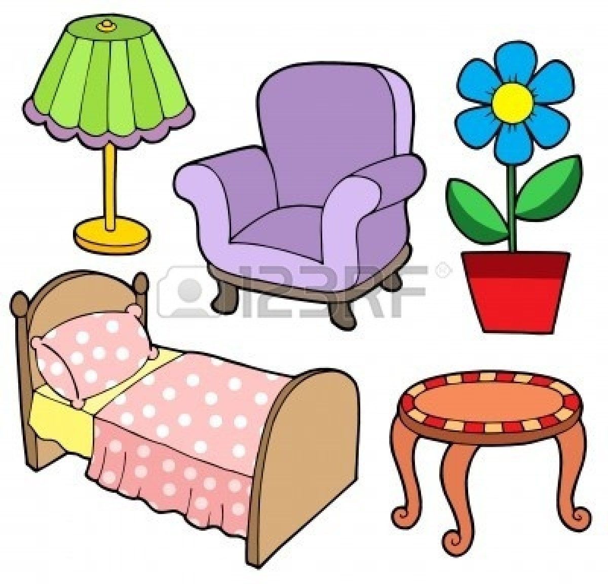 clipart of furniture household