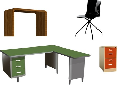 Office Furniture Clipart