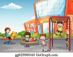 School Playground Clip Art