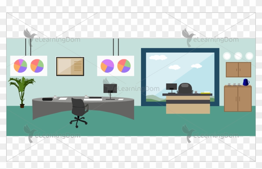 clipart office background