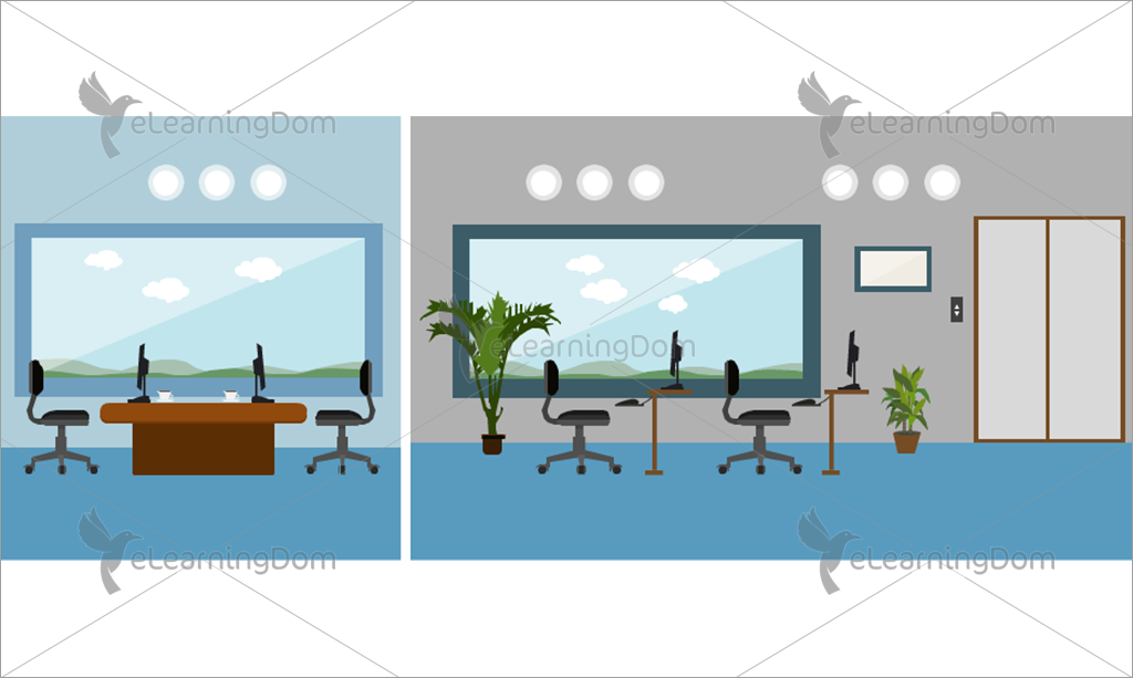 clipart office background