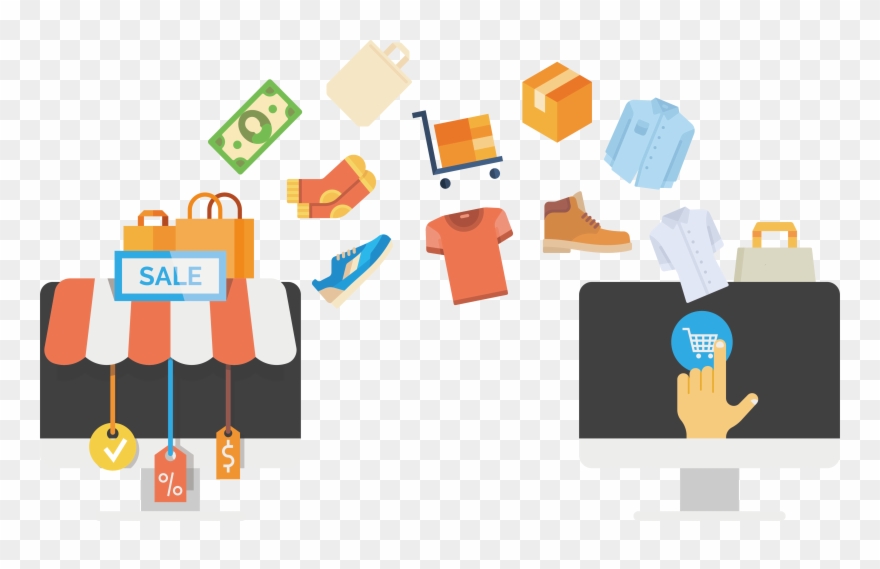 E Commerce Online Shopping Business Infographic Discount