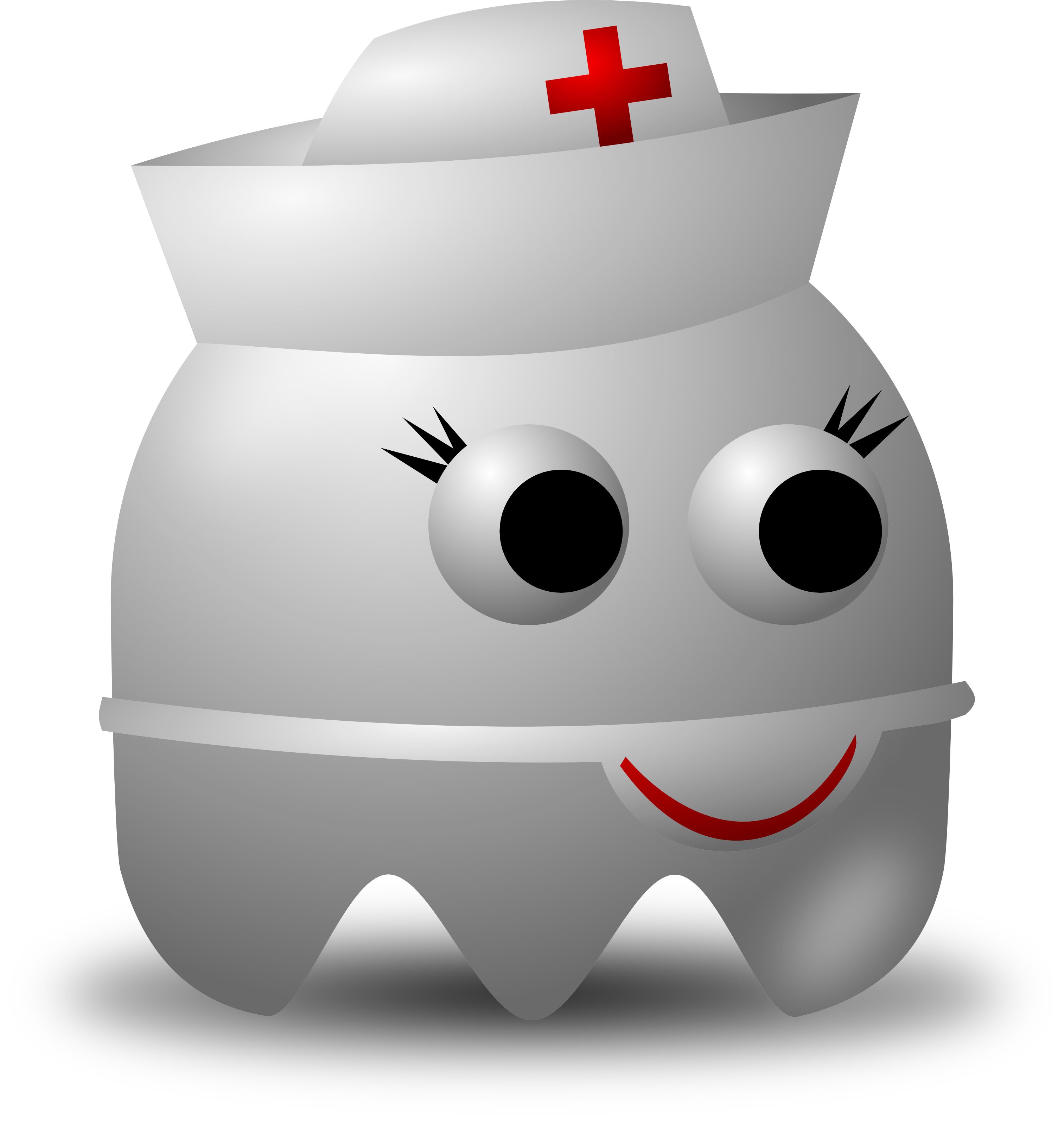 Registered Nurse Avatar Character Wearing A Hat