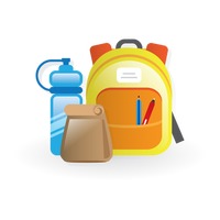 School schools backpack.