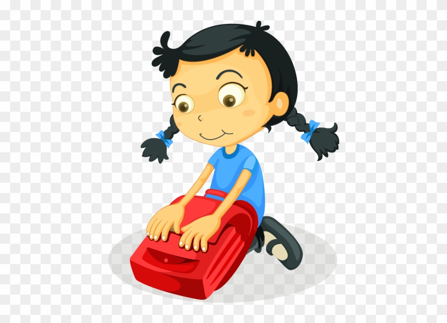 Pack Up After Play Time Clipart
