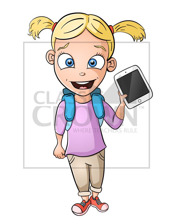 Kids clipart students.