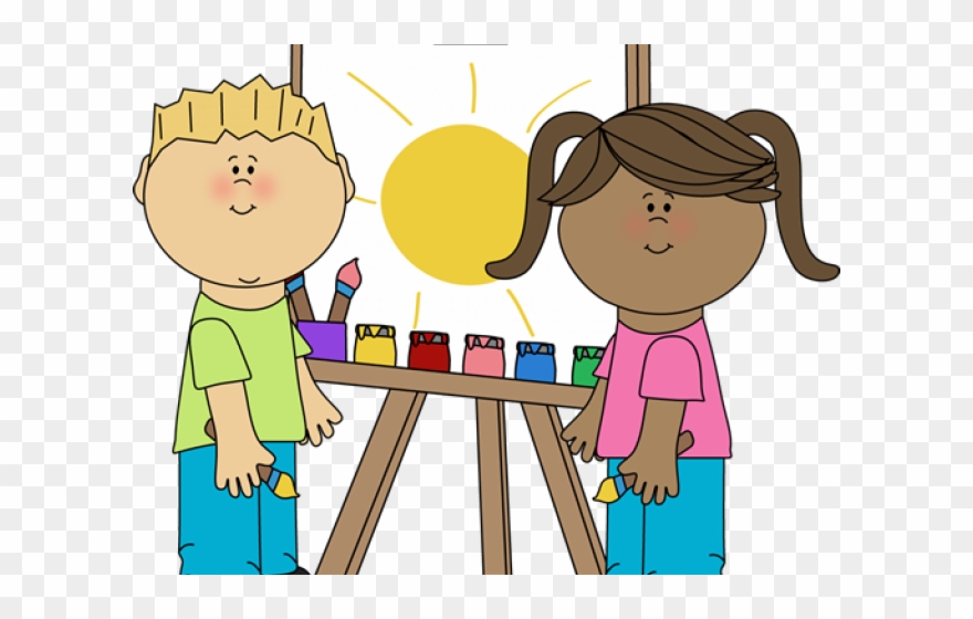 Painting clipart cute.