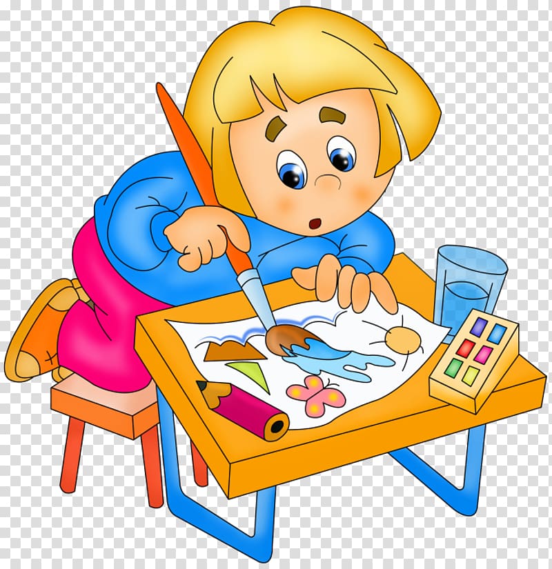 Drawing Child Painting , child transparent background PNG