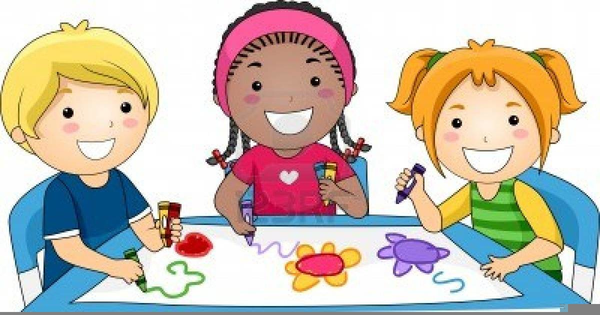 Children Painting Clipart