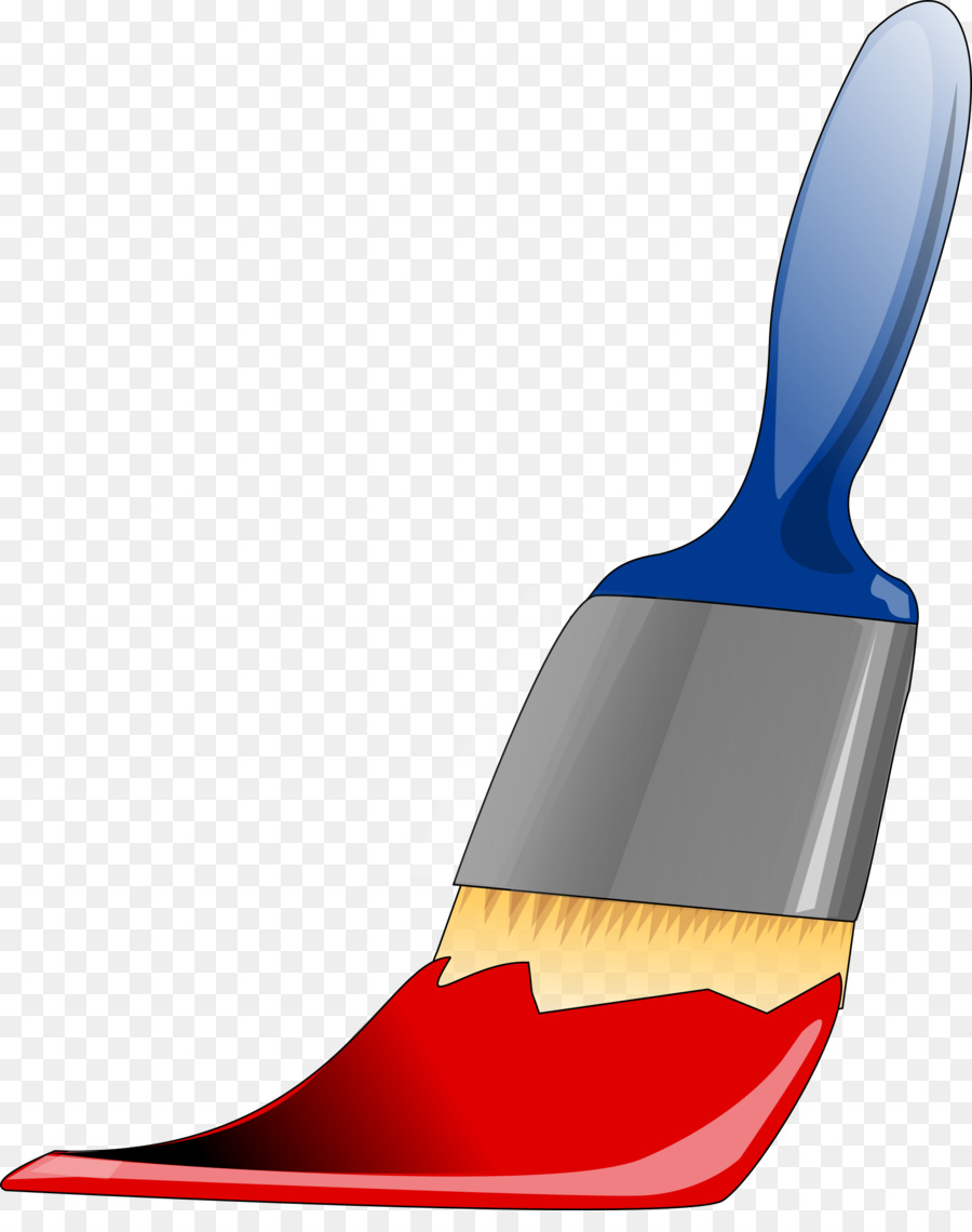 Paint Brush Cartoon clipart