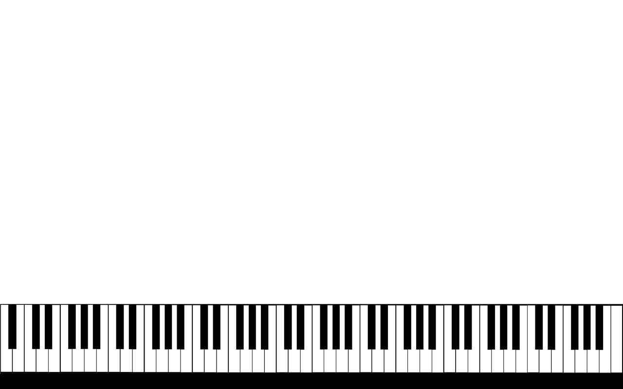 Free piano keys.