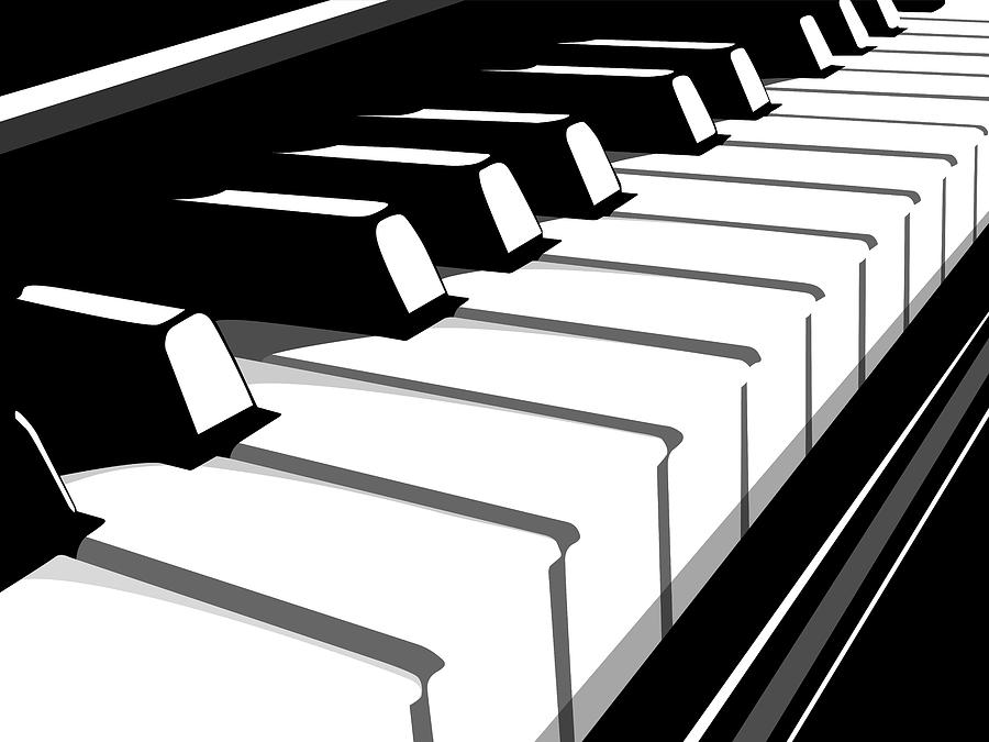 Piano keyboard drawings.