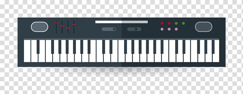 clipart piano keyboard electric