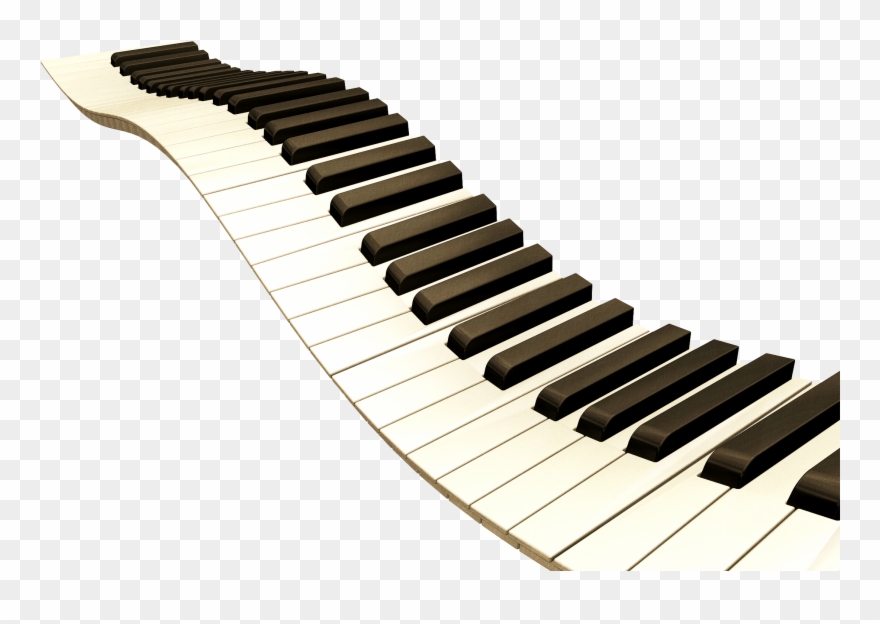 Piano keys clipart.