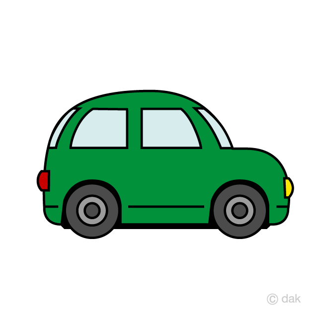 Free Cute Wagon Car Clipart Image