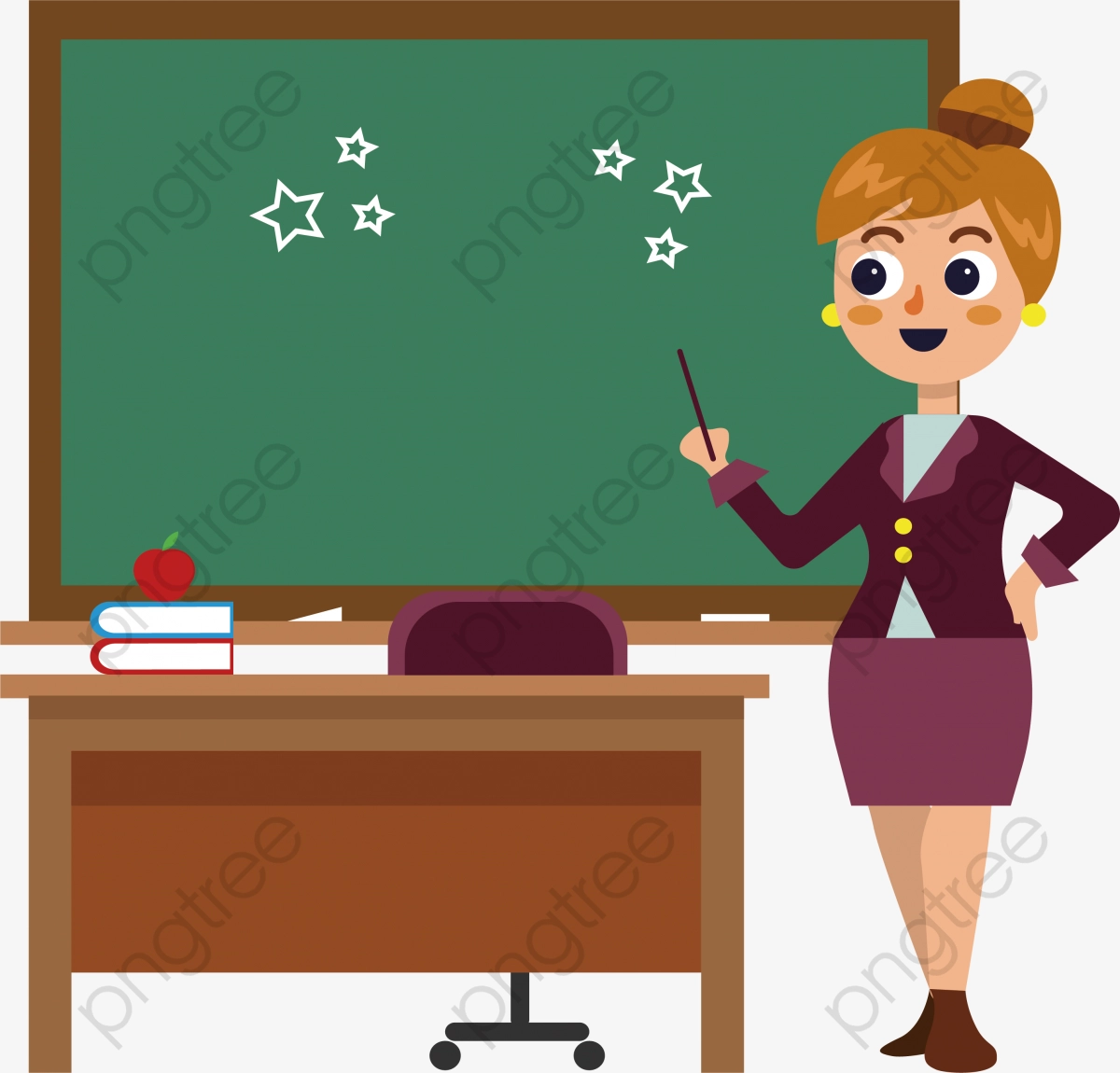 Download Free png A Classroom Teacher, Classroom Clipart