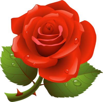 Free rose cliparts.