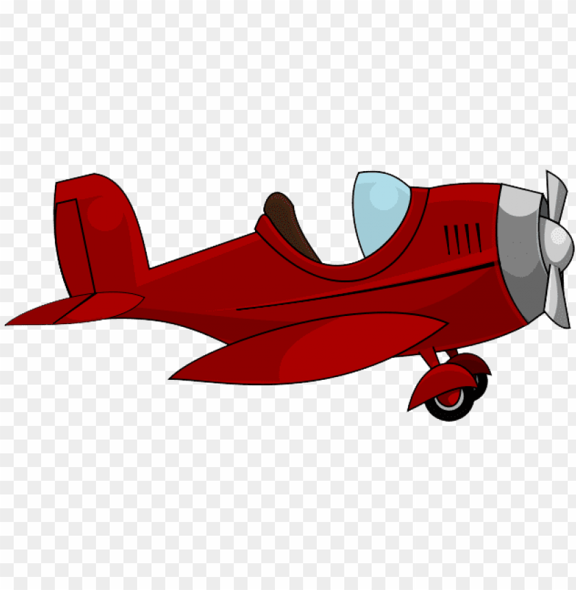 clipart plane biplane