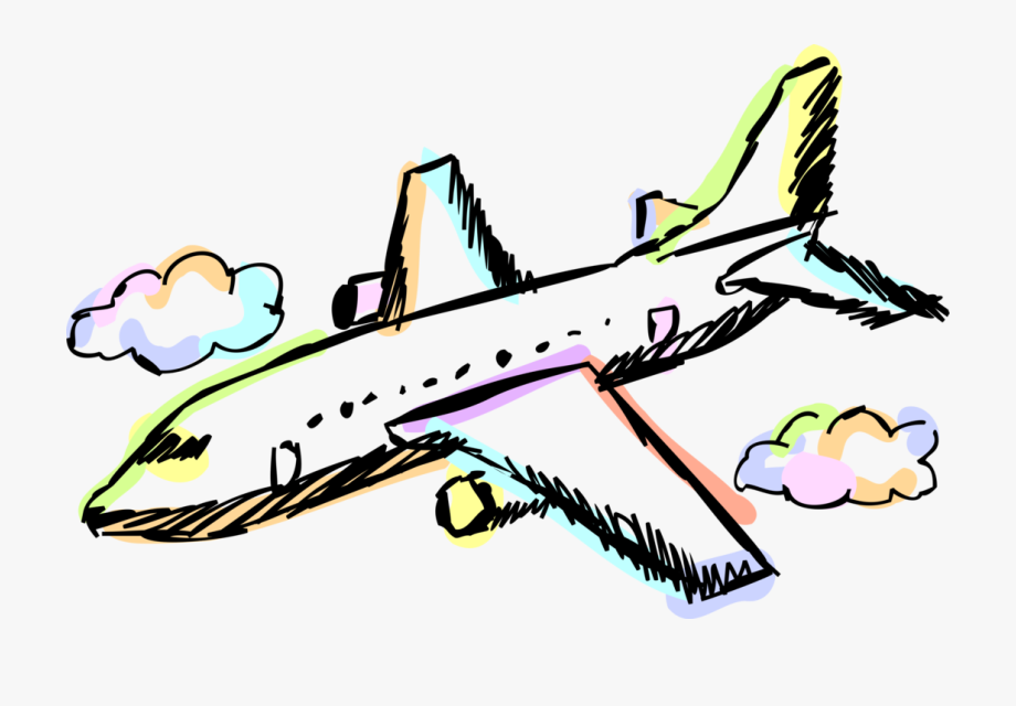 Airplane Clip Passenger Plane