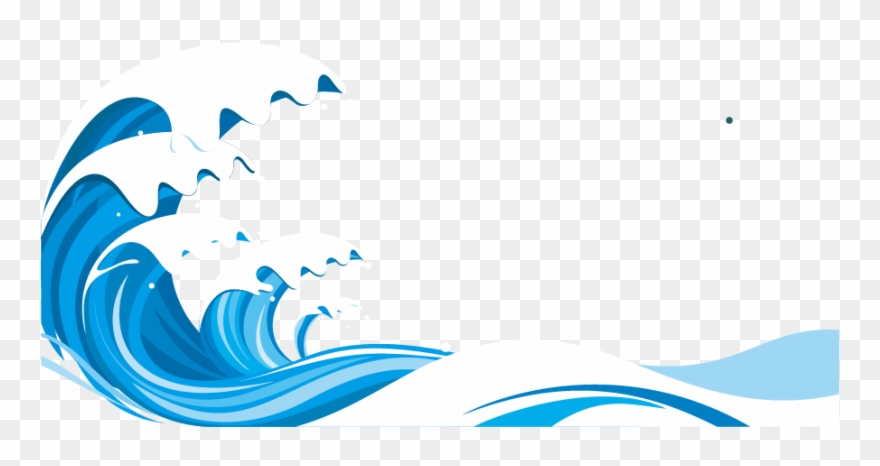 Blue Vector Sea Pattern Transprent Png Free