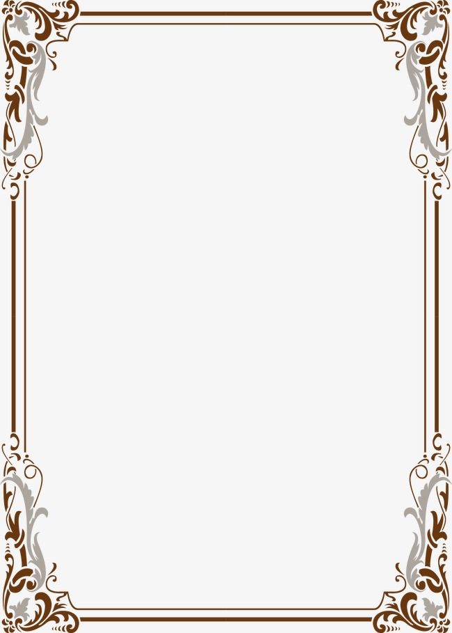 Wind Pattern Border, Frame, Lace Vector, Classical PNG