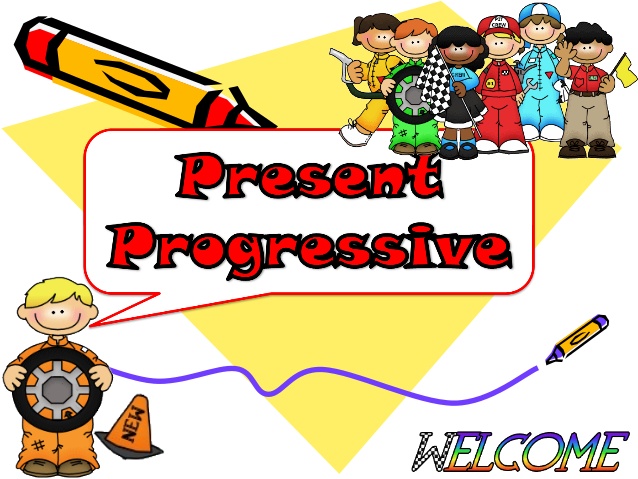 Present progressive presentation