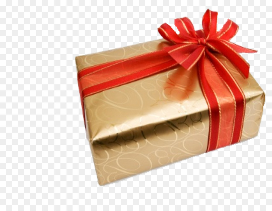 Gift box ribbon.