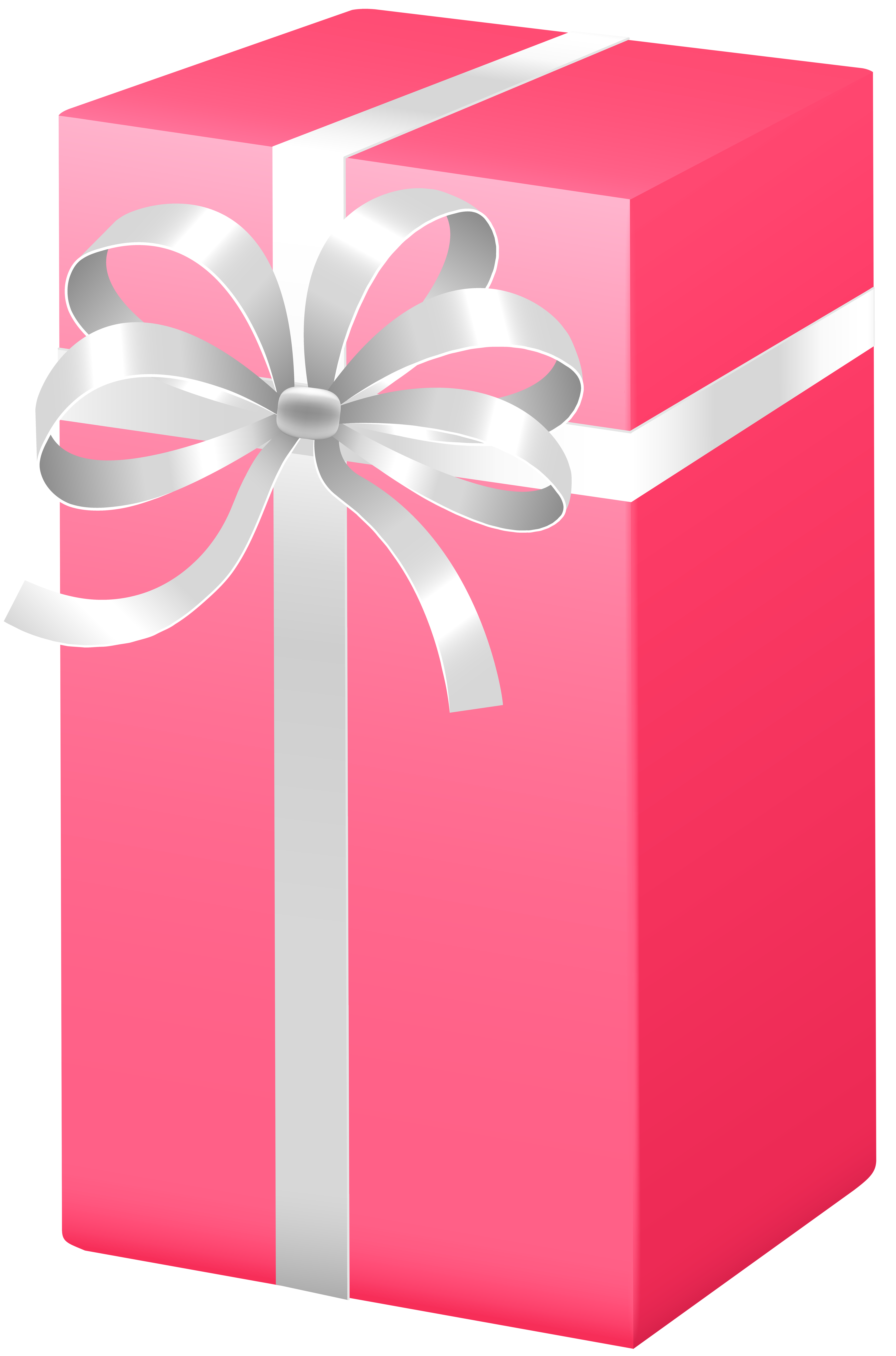 Gift Box Pink PNG Clipart
