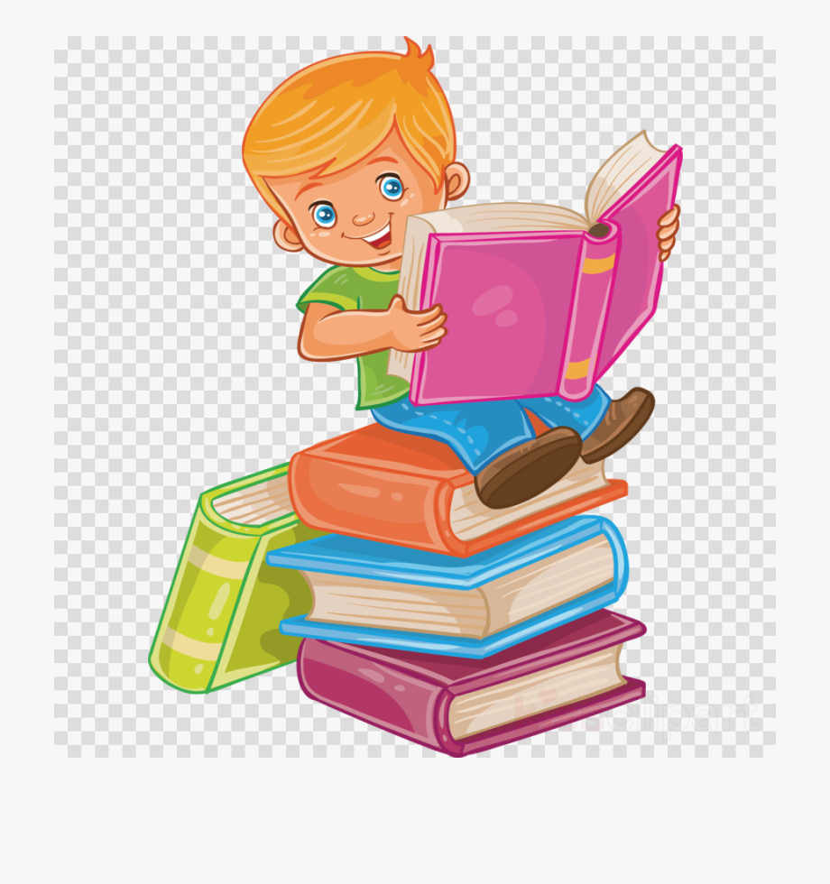 Reading book clipart.