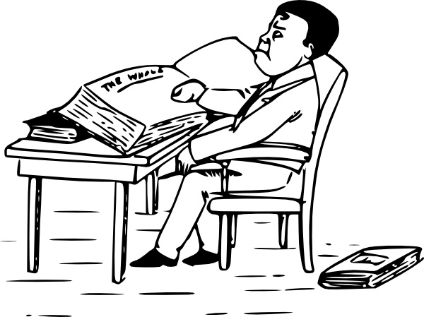 Man Reading Books clip art Free vector in Open office