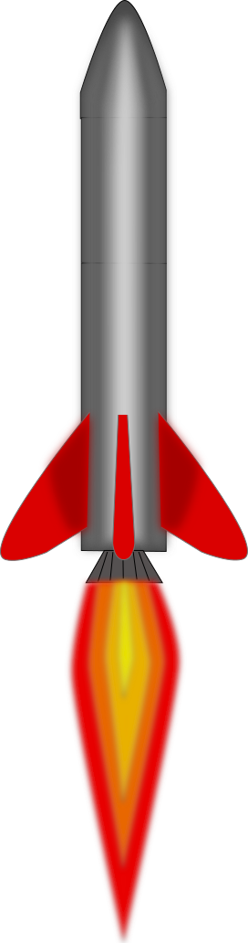 clipart rocket launch