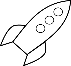 Rocket clip art.