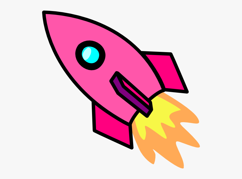 Pink rocket clip.