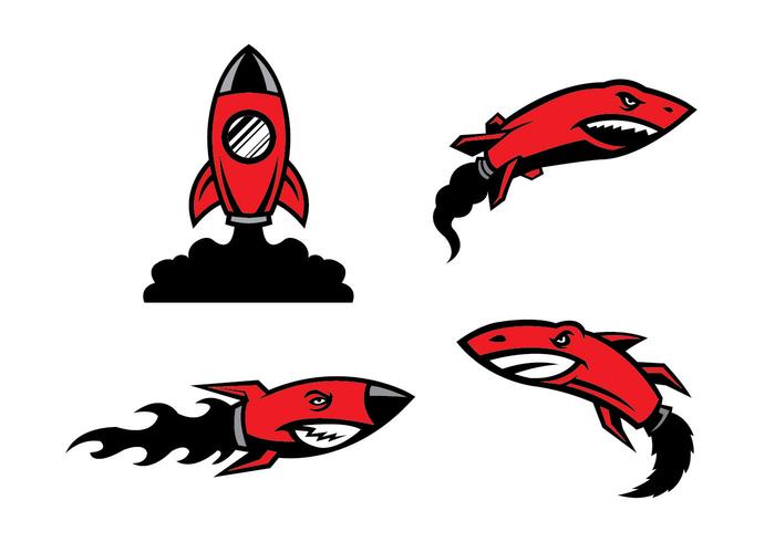 Free Rockets Mascot Vector