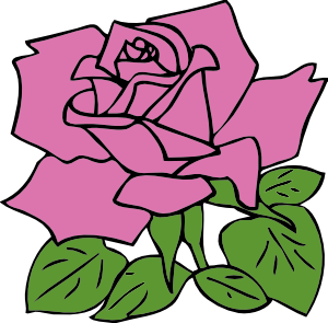 Rose Clip Art at Clker