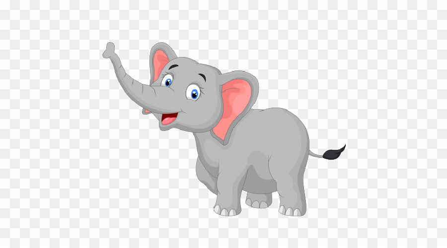 Cartoon Elephant PNG Royalty