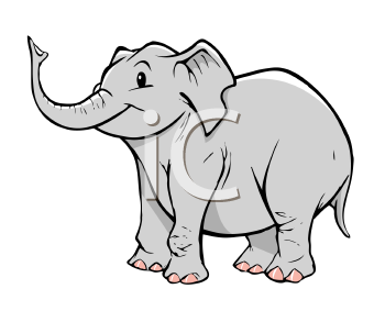 Royalty Free Elephant Clip art, Mammal Clipart
