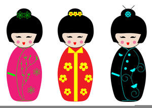 Public domain geisha.