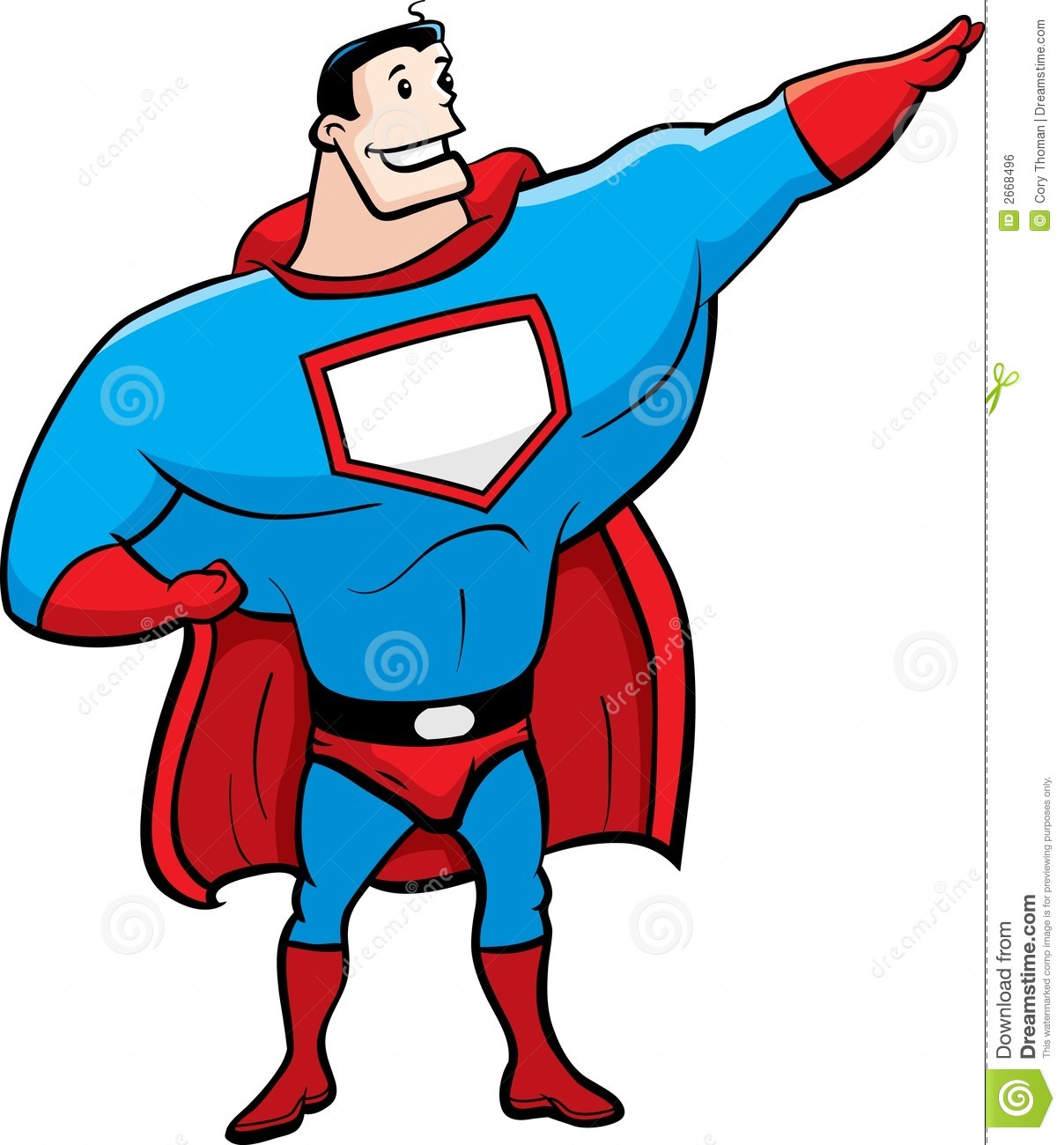 Superhero cape clipart.