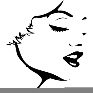 Free Woman Face Clipart