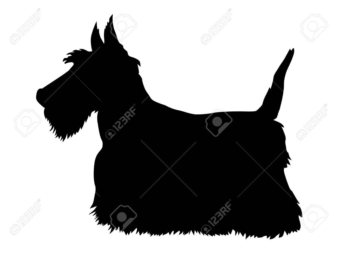 Scottish Terrier Clipart scottie dog silhouette