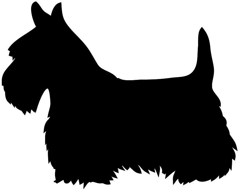 Free terrier silhouette.