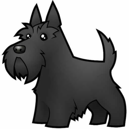 Scottish Terrier Drawing Clip Art