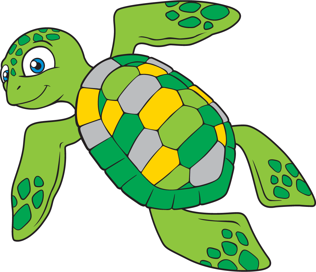 clipart sea turtle vector