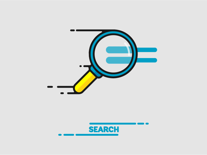 Search Icon gif animation