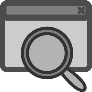 Document Search Clip Art at Clker